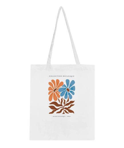 Tote Bag Botanique – Affiche Florale Vintage