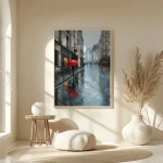 À propos Affiche monochrome échos de Paris – décoration murale poétique en noir et blanc