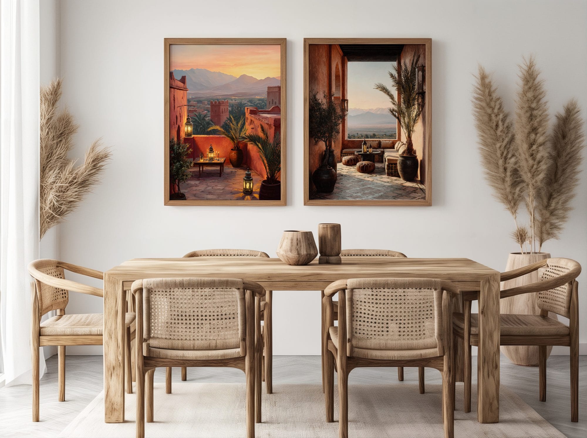 La décoration marocaine moderne affiche maroc