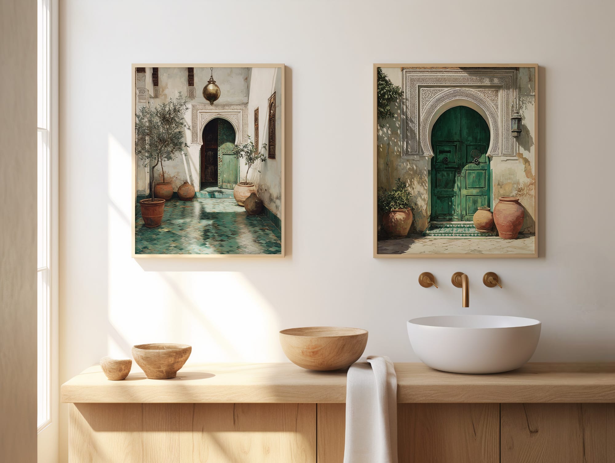 Affiches Maroc pour une décoration murale chaleureuse inspirée des riads et souks