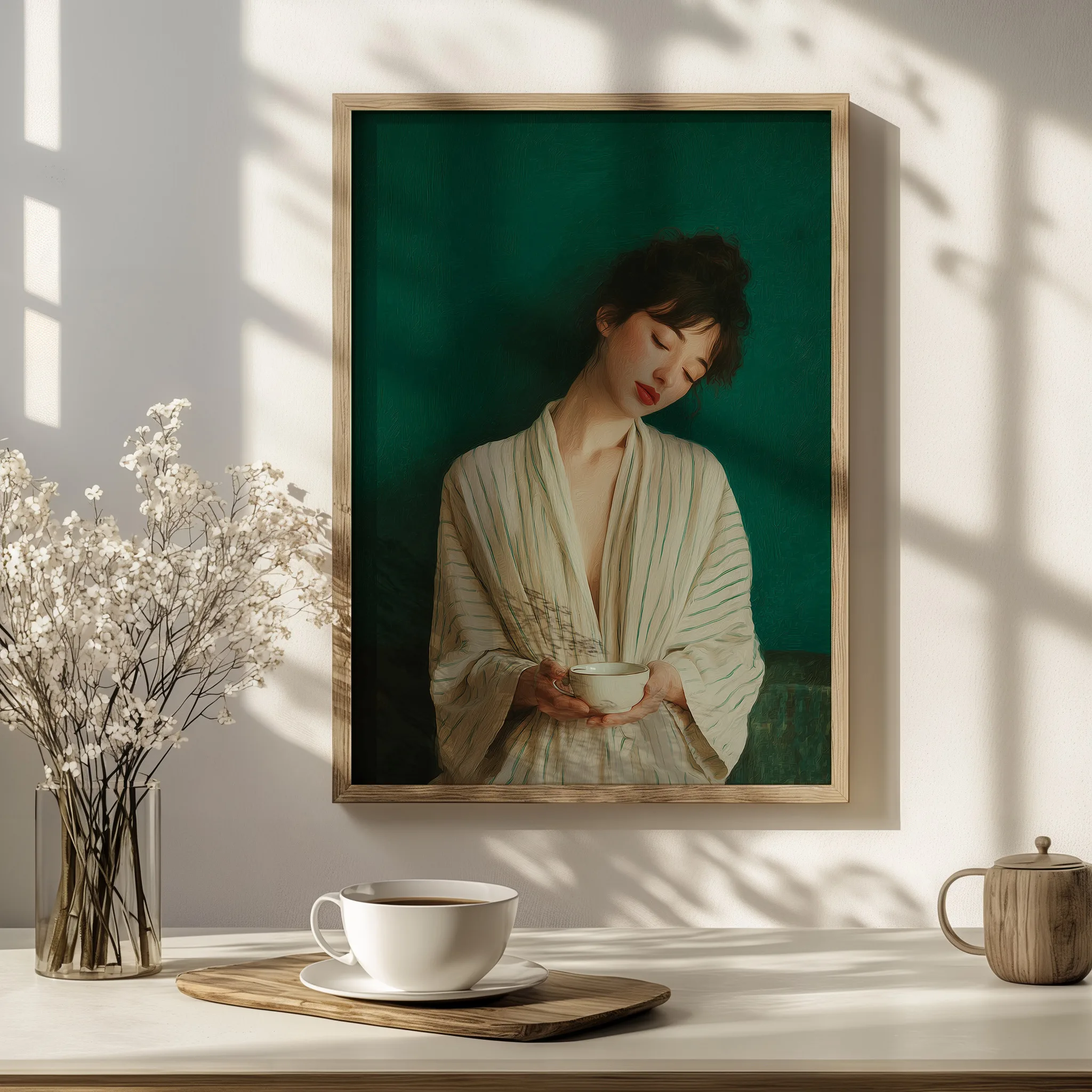 boutique_collection_sujet_scene_format_version affiche femme sereine émeraude