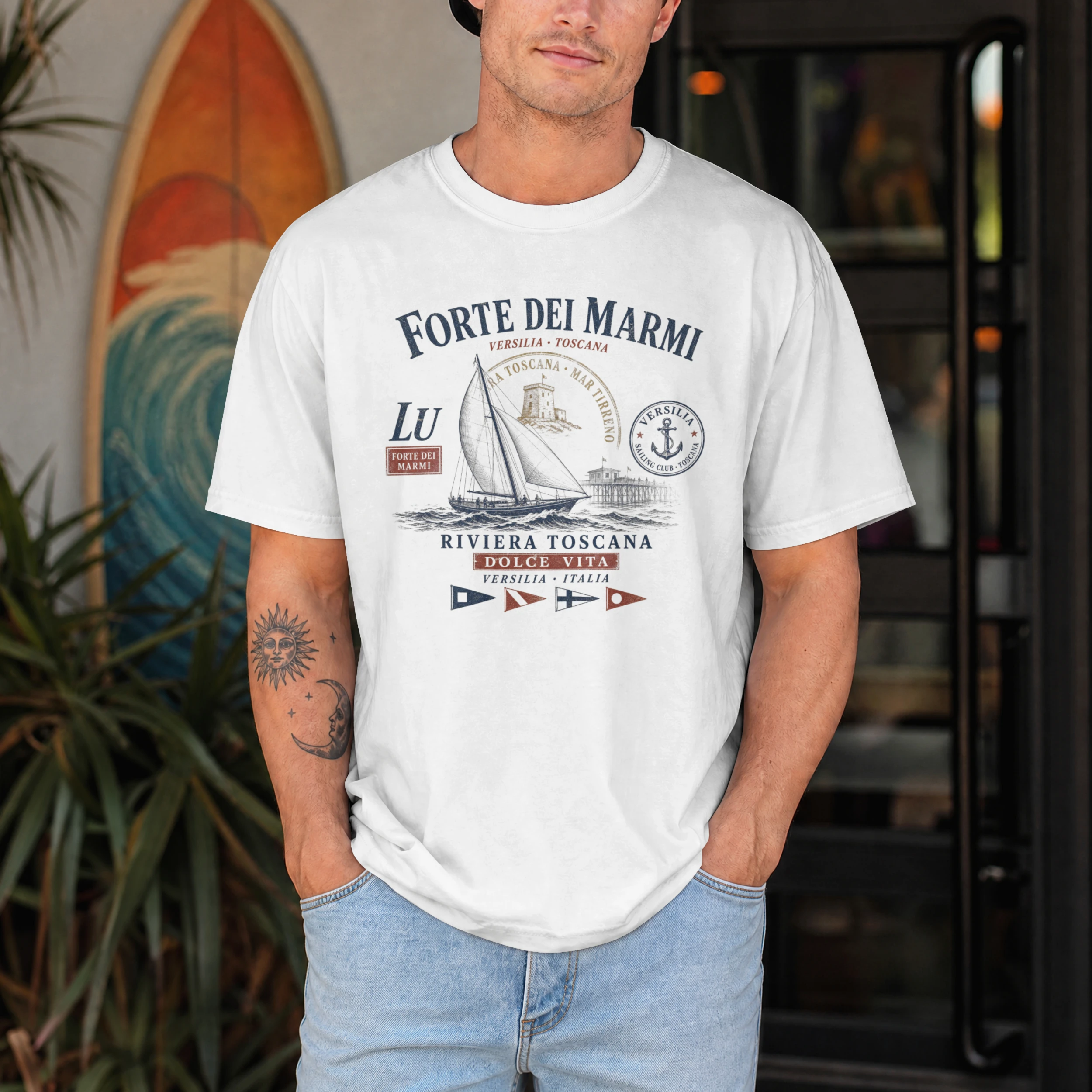 forte-dei-marmi-blanc t-shirt Forte dei Marmi blanc