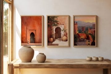 Déco style riad marocain comment intégrer des affiches