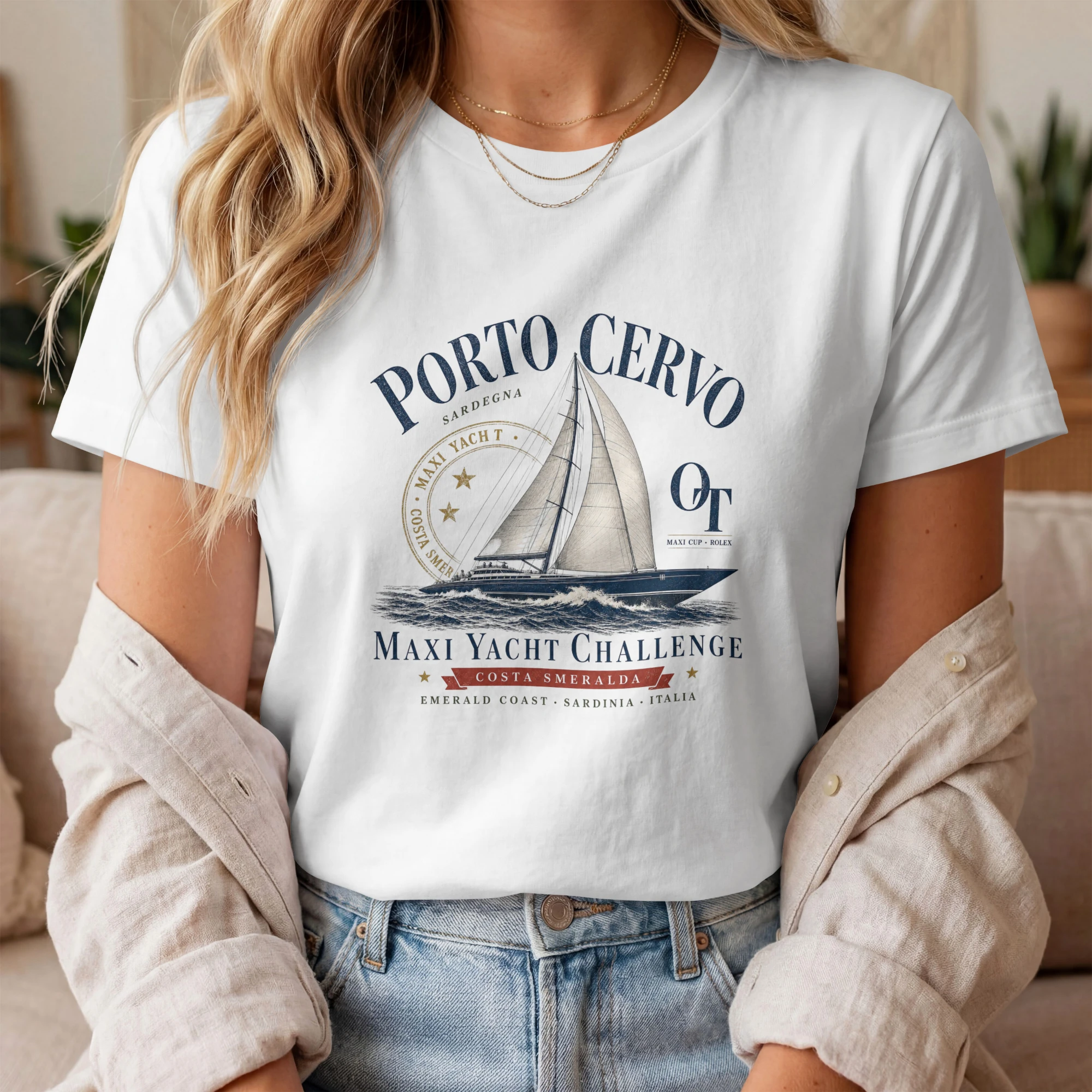 t-shirt-porto-cervo-maxi-yacht-challenge-mockup-blanc T-shirt Porto Cervo Maxi Yacht Challenge blanc Riviera