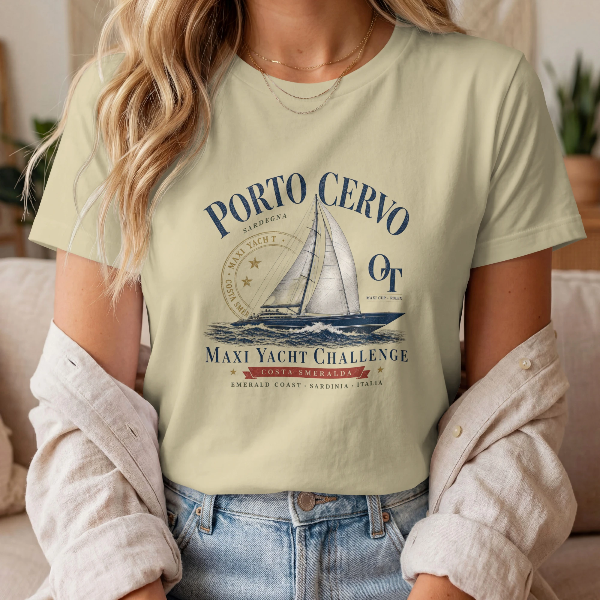 t-shirt-porto-cervo-maxi-yacht-challenge-natural1 Mockup femme t-shirt Porto Cervo Costa Smeralda