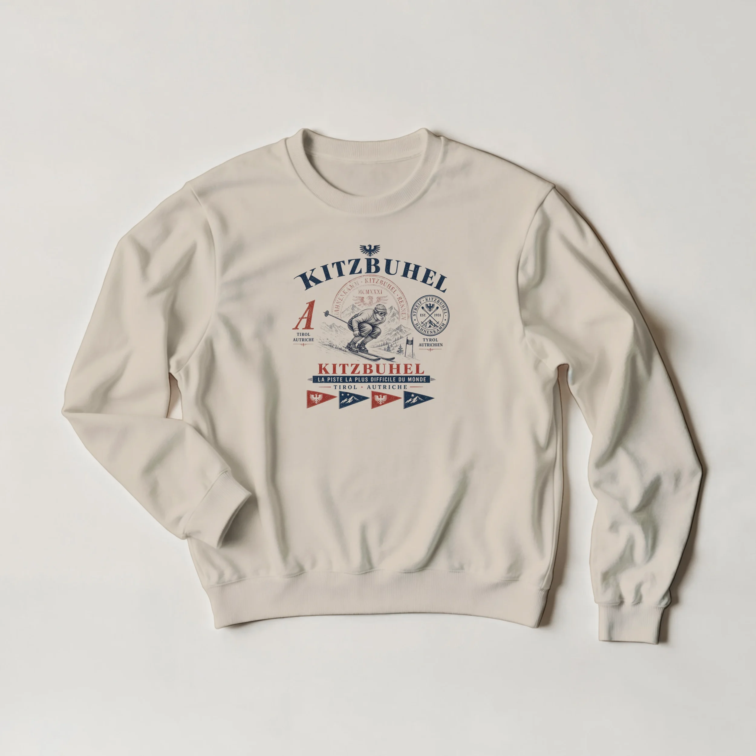sweatshirt-kitzbuhet-sable Sweat Megève vintage sable